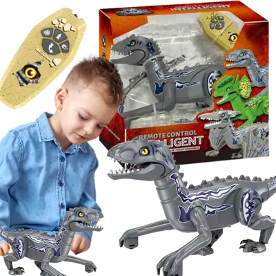 Zdjęcie produktu dla Duży Interaktywny Dinozaur Robot Zdalnie Sterowany Na Pilot Chodzi Ryczy