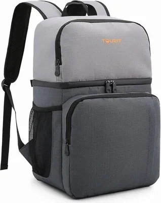 Produktbild von 28-Liter-Kühlbox - Ideal für Picknick und Camping - Grau - Doppelwand