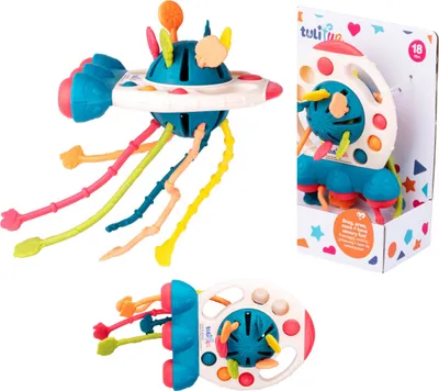 Image de Jouet de motricité Jouet sensoriel interactif Fusée Tuli Fun