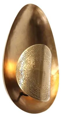 Image de Anne Lighting - applique murale - Brassi - bronze - métal - lampe design - E27 - 3680BR