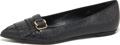 Produktbild von 9227N ballerina TOD'S FRANGE ANELLI nero ballerine donna Schuhe Frauen
