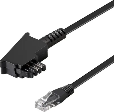 Produktbild von TAE-F-Stecker / RJ 45 Stecker A-4 B-5, 2m