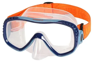 Image de Masque de plongée Beuchat Oceo Orange, Bleu Orange, Bleu Taille unique