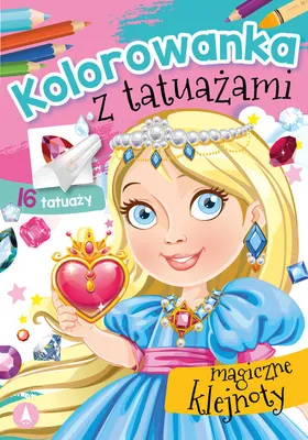 Produktbild von Tattoo-Malbuch. Magische Juwelen