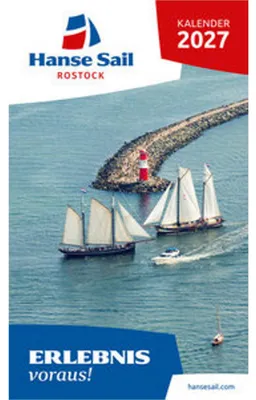Immagine prodotto di Kalender Hanse Sail 2027 Masten, Segel, Meer mit 13 eindrucksvollen Fotografien