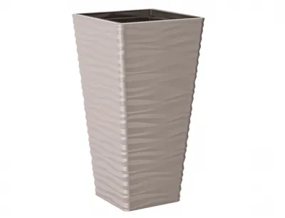 Zdjęcie produktu dla Nohel Sadzarka ogrodowa SAHARA SLIM plastikowa matowa 39x39x75cm