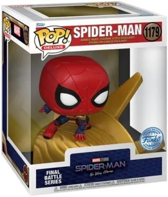 Image de Lot de figurines de collection Funko POP! en PVC « Spider-Man : No Way Home » - Spider-Man : La bataille finale (1179)