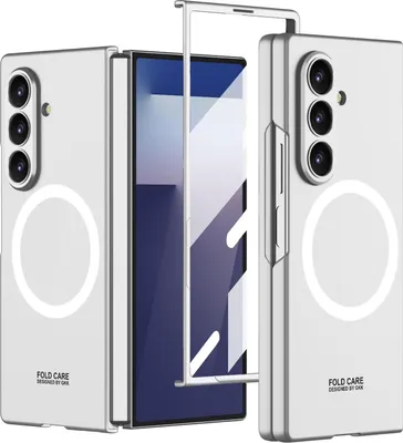 Immagine prodotto di Per Samsung Galaxy Z Fold7 5G GKK MagSafe integrato sottile copertura protettiva argento
