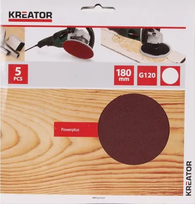 Produktbild von Schleifpapier K120 Ø 180 mm KRT231557