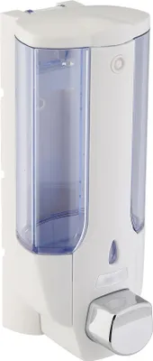 Produktbild von Nachfüllbarer Wand-Seifenspender mit Sichtfenster – 380 ml Kapazität
