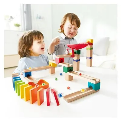 Immagine prodotto di Set di blocchi da rally Hape in marmo Domino