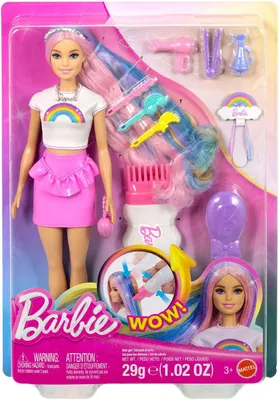 Obrázek produktu pro Barbie JJP07, Módní panenka, Ženy, 3 rok/roky, Chlapec/děvče, 120 mm, Vícebarevný