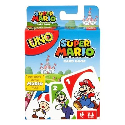 Obrázok produktu pre MATTEL hra UNO kartová hra Super Mario