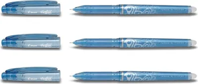 Produktbild von Pilot FriXion Point 0.5 Tintenroller hellblau - 3er-Set