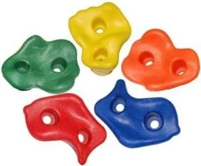 Produktbild von Kunststoff-Klettergriffe M 5 Stück Farbe