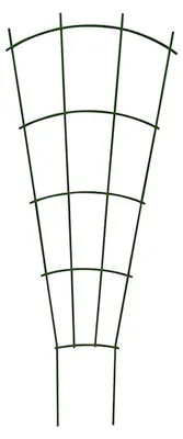 Produktbild von Rankhilfe für Kletterpflanzen, stabiler Pflanzenständer für Balkon, Garten und Terrasse, Gitter für Pfingstrosen, Hortensien, Tomaten und Rosen (1, Grün)