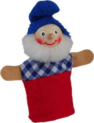 Produktbild von Fingerpuppe  Pumpelchen blau 10cm 40684 Kersa