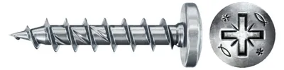 Zdjęcie produktu dla fischer PowerFast II 3.0x30 głowica kulowa z pełnym gwintem PZ 200 sztuk, 670064