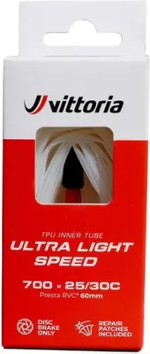 Image de Chambre à air Vittoria Ultra Light Speed 700x25/30 30 - chambre à air ultra-légère pour vélo de course...