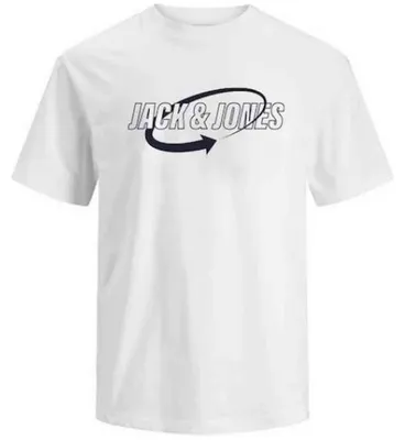 Image de T-shirt Jack&Jones 12255118-WHITE pour Garçon