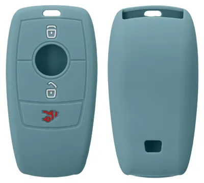 Produktbild von kwmobile Schlüsselhülle für Mercedes Benz Smart Key Autoschlüssel (nur Keyless) Hülle - Autoschlüssel Schlüssel Hülle aus Silikon - Schlüsselschutz