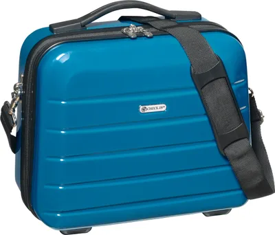 Produktbild von Blau Türkis 12 LI Kosmetikkoffer Box Beautycase Koffer Bowatex Schminkkoffer