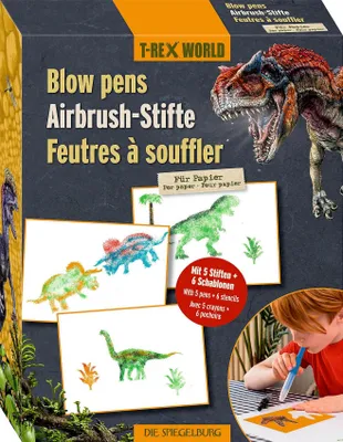 Produktbild von T-Rex World - Airbrush-Stifte für Papier