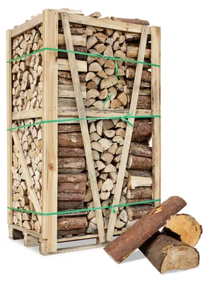 Produktbild von Heizfuxx Brennholz Weichholz-Mix 33 cm 1,8 RM 750kg