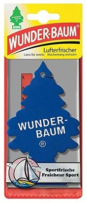 Produktbild von 5 x original Wunderbaum Lufterfrischer (Sportfrische)