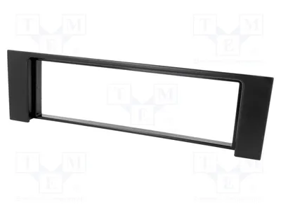 Immagine prodotto di 1 cornice per autoradio, colore nero, adatta per autoradio 1 DIN