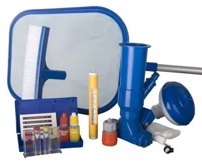 Produktbild von Gre 08050 (CN), Wartungs-Set, Blau, 1,3 kg, Sichtverpackung, 420 mm, 560 mm