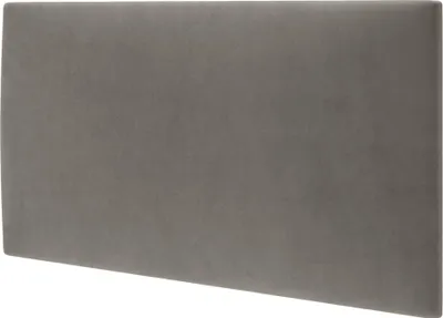 Produktbild von STEGU Schlafzimmer Polsterpaneel Wandkissen Wandpolster Kopfteil Grau 60x30 cm MDF
