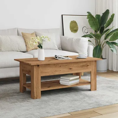 Produktbild von "im Sonderangebot"Couchtisch - CLORIS - Wohnzimmertisch - Robust und langlebig - Artisan-Eiche 102x55x42 cm Holzwerkstoff - DEMöbel2820356