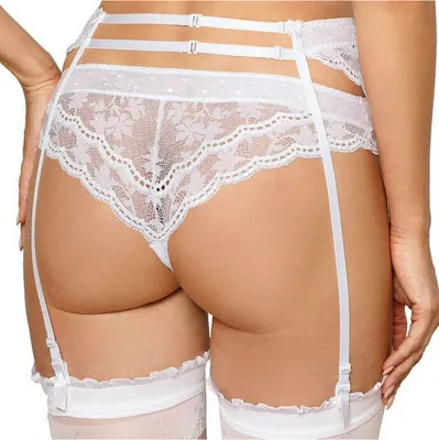 Immagine prodotto di Rose Lagerta Perizoma donna in pizzo BIANCO r. L