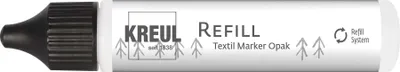 Produktbild von KREUL Refill für Textilmarker OPAK 25 ml weiß