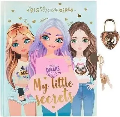 Produktbild von Pamiętnik zamykany na kłódkę Big Dream Girls