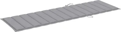Produktbild von vidaXL Sonnenliege mit Auflage Akazie Massivholz