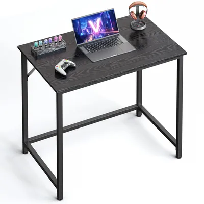 Produktbild von VASAGLE Schreibtisch Computertisch schmaler Bürotisch 80x50x75cm schwarz