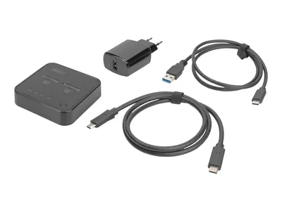 Immagine prodotto di DIGITUS Docking Station USB-C 2 x M.2 NVMe SSD, funzione di clonazione