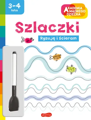 Produktbild von Akademia mądrego dziecka Rysuję i ścieram Szlaczki - Marzka Dobrowolska