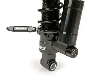 Produktbild von Stoßdämpfer BGM 275mm schwarz vorne für Vespa Primavera 50, Primavera 125, Primavera 150, Sprint 50, Sprint 125, Sprint 150 (2013-2016)