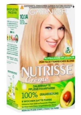 Produktbild von Garnier Nutrisse, Haarfarbe 10.1A Extra Kühles Hellblond