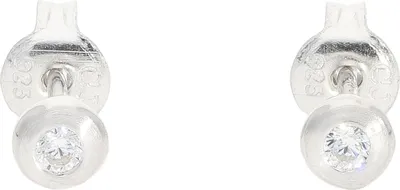 Produktbild von Ohrstecker Silber 925 Rhodiniert Zirkonia Rund JL10-06-3782 JuwelmaLux