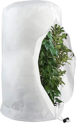 Produktbild von Winterschutz Für Pflanzen Frostschutzhaube Für Pflanzen Winter Pflanzenschutzsack Mit Zugband Pflanzenabdeckung Frostschutz Vlies Wiederverwendbar Winter Pflanzenschutzsack Pflanzenabdeckung