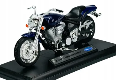 Produktbild von Welly '02 Yamaha Road Star Warrior Motorrad 1:18 Die-Cast Modell