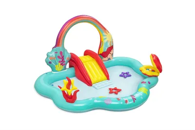 Image de Bestway® Centre de jeux aquatiques Little Mermaid 221 x 193 x 117 cm