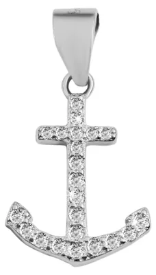 Produktbild von Akzent Damen Anhänger Taraneh "Taraneh" aus 925 Sterlingsilber, rhodiniert, langlebig
