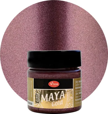 Produktbild von ViVA DECOR Maya Gold 45 ml bordeaux