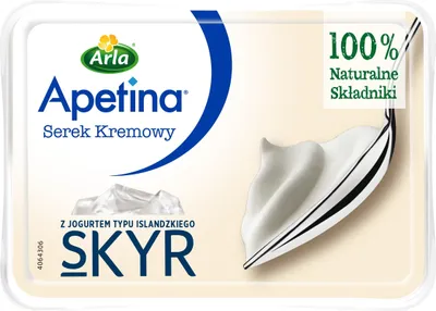 Obrázek produktu pro Ser kremowy Skyr Apetina 125 g