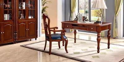 Immagine prodotto di Scrivania da ufficio, sedia con braccioli, arredamento per ufficio, mobili per ufficio, design